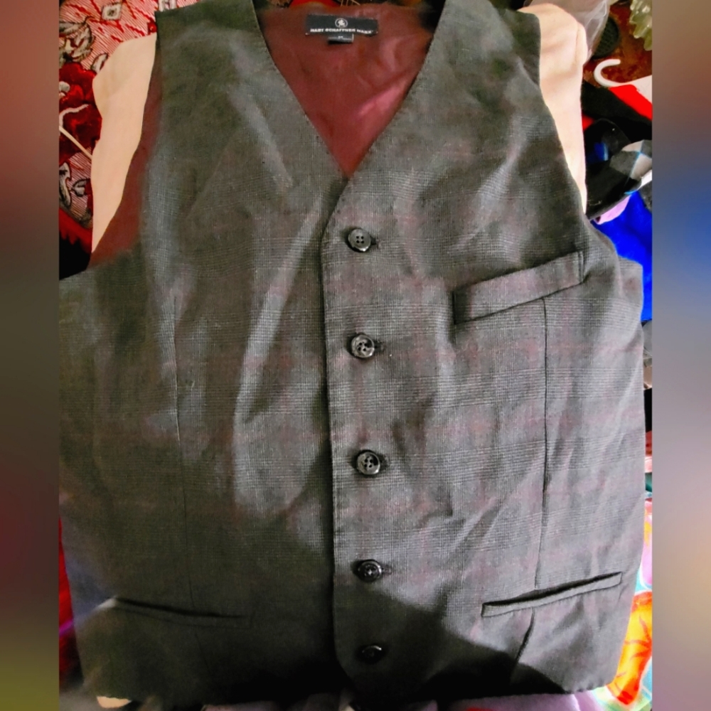Hart Schaffner Marx Formal Men Vest